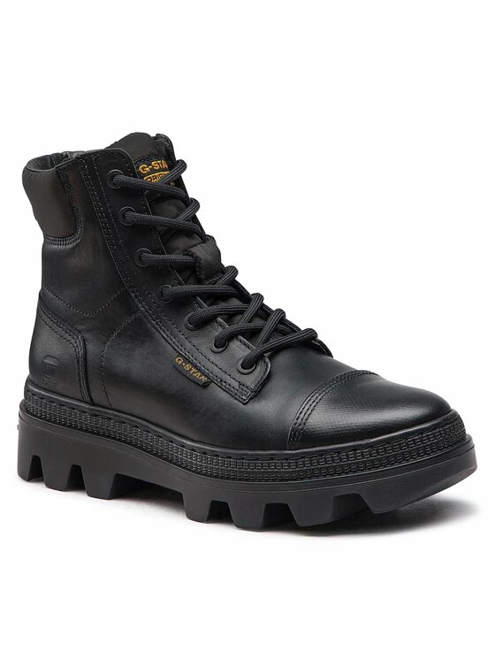 Φτηνός 🔔 G-Star Raw Γυναίκες Μπότες Μποτάκια Noxer Hgh Lea Nyl 2241 020817 Μαύρο 🧨