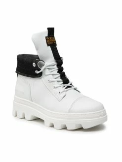 Η καλύτερη συμφωνία 🎉 G-Star Raw Γυναίκες Biker Μποτάκια Μποτάκια Noxer 2211 020810 Λευκό 🎉