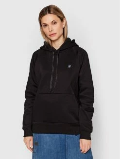 Η καλύτερη συμφωνία ✨ G-Star Raw Γυναίκες Μπλούζες Μπλούζα Pacior D21255-C235-6484 Μαύρο Regular Fit ✔️