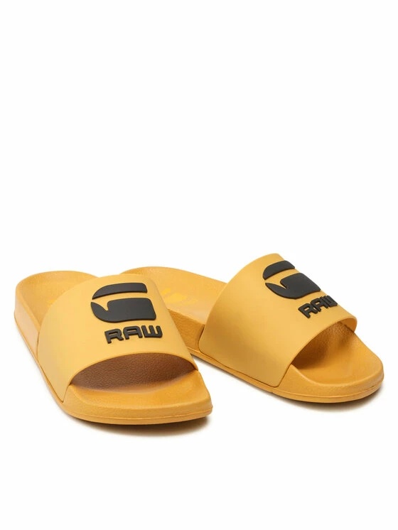 Τοπ 10 💯 G-Star Raw Γυναίκες Παντόφλες Cart III Tnl 2141 026206 Κίτρινο 🎁 - Image 5