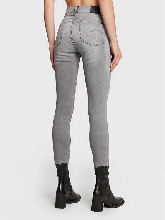 Προϋπολογισμός ✔️ G-Star Raw Γυναίκες Τζιν 3301 D21291-A634-C464 Γκρι Skinny Fit 😍 - Image 3