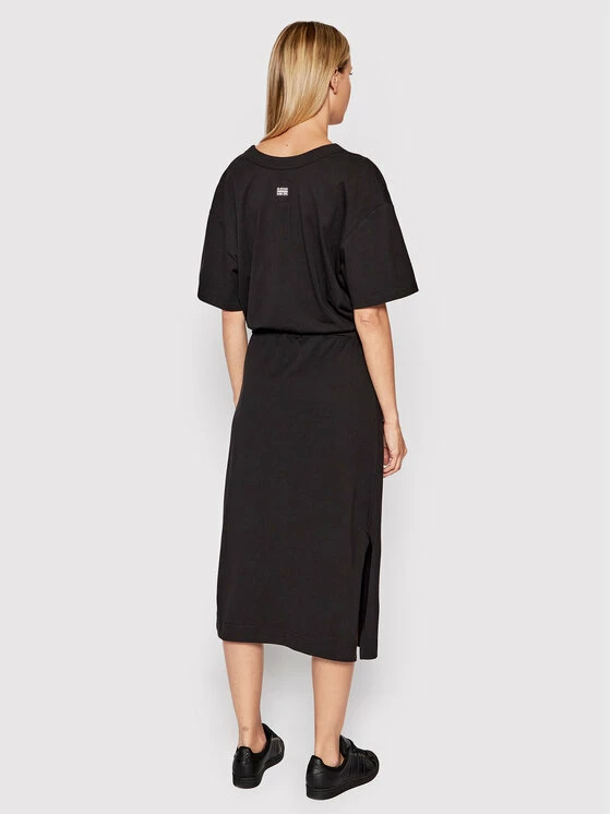 Νέος 😉 G-Star Raw Γυναίκες Καθημερινά Φορέματα Φόρεμα καθημερινό Bohdana D21296-B771-6484 Μαύρο Straight Fit 🧨 - Image 3