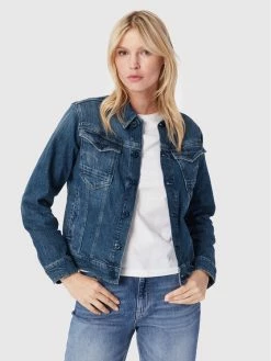 Πολύ καλή προσφορά 🧨 G-Star Raw Γυναίκες Τζιν Μπουφάν Τζιν μπουφάν Burten Stretch D20051-C911-C767 Σκούρο μπλε Regular Fit 🧨