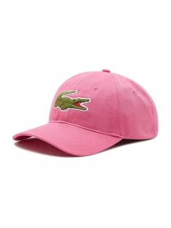 Προώθηση 💯 Lacoste Γυναίκες Καπέλα Jockey Καπέλο Jockey RK4711 Ροζ 😍