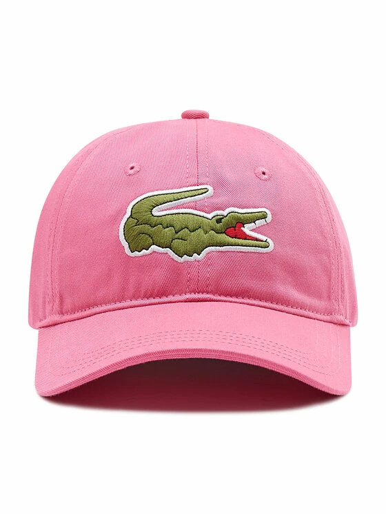 Προώθηση 💯 Lacoste Γυναίκες Καπέλα Jockey Καπέλο Jockey RK4711 Ροζ 😍 - Image 4