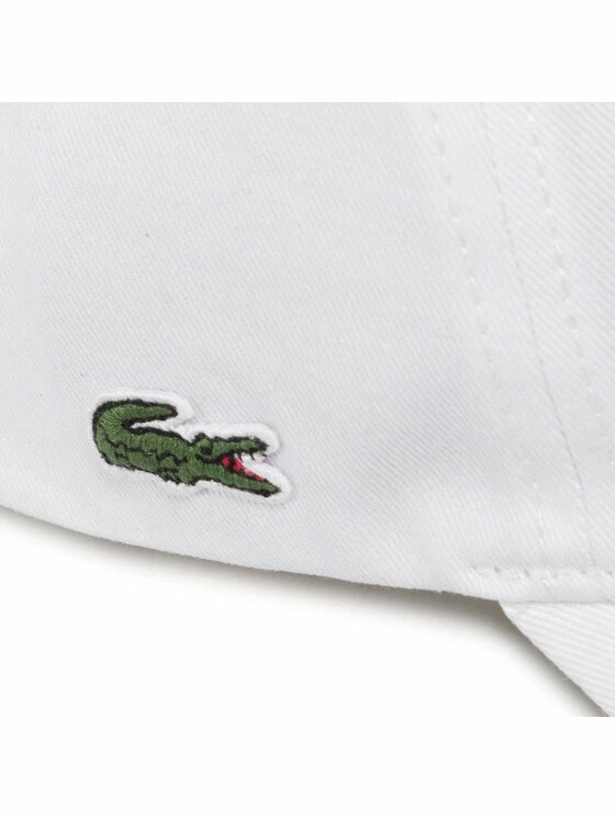 Τοπ 10 ⌛ Lacoste Καπέλα Jockey Καπέλο Jockey RK4709 Λευκό 😉 - Image 4
