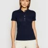 Φτηνός ⭐ Lacoste Γυναίκες Μπλούζες Polo Polo PF5462 Σκούρο μπλε Slim Fit 😍