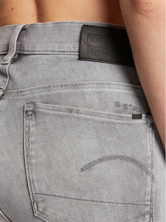 Προϋπολογισμός ✔️ G-Star Raw Γυναίκες Τζιν 3301 D21291-A634-C464 Γκρι Skinny Fit 😍 - Image 5