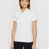 Κουπόνι 👏 Lacoste Γυναίκες Μπλούζες Polo Polo PF5462 Λευκό Slim Fit 🔔