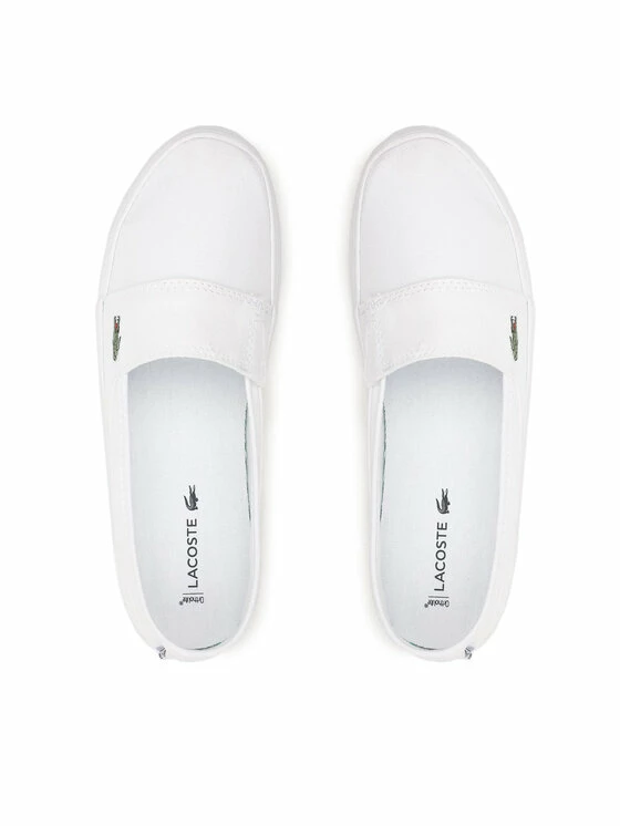 Εξοδος 😀 Lacoste Γυναίκες 👟 Sneakers Πάνινα παπούτσια Marice Bl 2 Spw 7-32SPW0142001 Λευκό 🔥 - Image 6