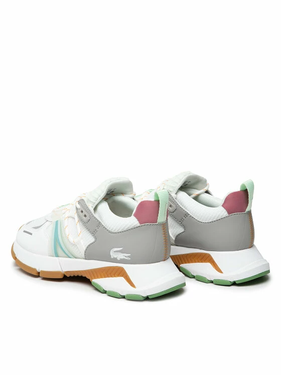 Τοπ 10 🔥 Lacoste Γυναίκες Αθλητικά L003 0722 1 Sfa Lt 7-43SFA0062AMJ Λευκό 🌟 - Image 3