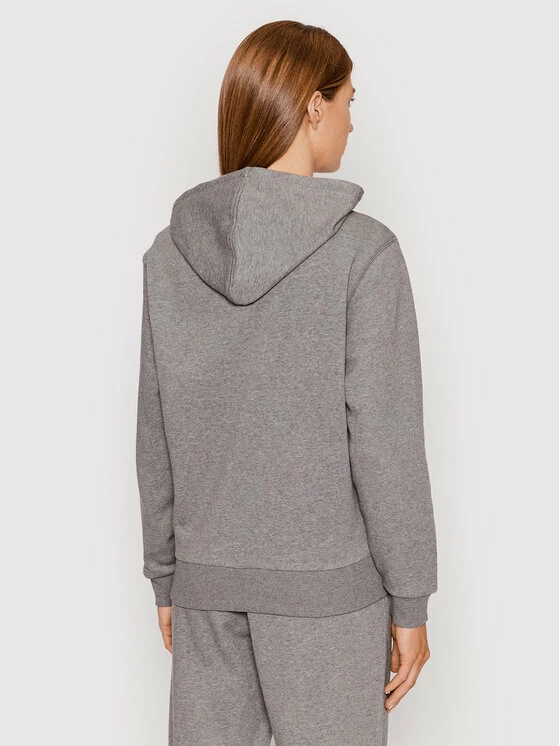 Ολοκαίνουργιο ⭐ Lacoste Γυναίκες Μπλούζες Μπλούζα SF7981 Γκρι Regular Fit 🔔 - Image 3