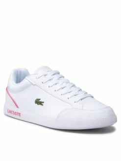 Flash Sale 🤩 Lacoste Γυναίκες Αθλητικά Graduate Cap 0121 1 Sfa 7-42SFA00261T4 Λευκό ❤️