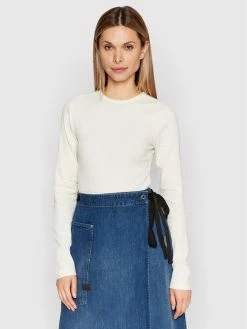 Η καλύτερη συμφωνία 🎁 G-Star Raw Γυναίκες Μπλουζάκια Μπλουζάκι D21575-D107-D113 Λευκό Slim Fit 😀