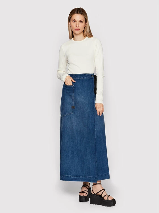 Η καλύτερη συμφωνία 🎁 G-Star Raw Γυναίκες Μπλουζάκια Μπλουζάκι D21575-D107-D113 Λευκό Slim Fit 😀 - Image 2