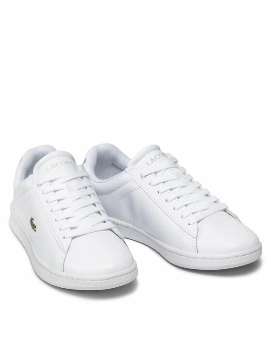 Συμφωνίες 🎁 Lacoste Γυναίκες Αθλητικά Carnaby Evo Bl 21 1 Sfa 7-41SFA003521G Λευκό ⌛ - Image 5