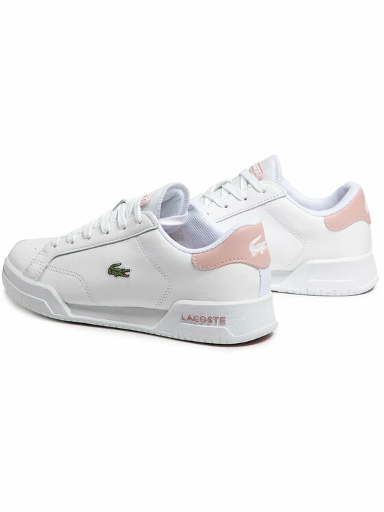 Το φθηνότερο 😍 Lacoste Γυναίκες Κοντά Αθλητικά Αθλητικά Twin Sarve 0721 1 Sfa 7-41SFA00671Y9 Λευκό ⭐ - Image 3