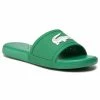 Νέος ✔️ Lacoste Γυναίκες Παντόφλες L.30 Slide 0921 1 Cuj 7-41CUJ00081R7 Πράσινο 👍