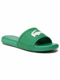 Νέος ✔️ Lacoste Γυναίκες Παντόφλες L.30 Slide 0921 1 Cuj 7-41CUJ00081R7 Πράσινο 👍