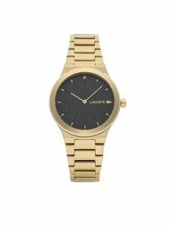 Νέος 🎁 Lacoste Γυναίκες Αναλογικά Ρολόι Chelsea 2001182 Χρυσό ❤️