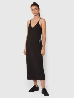 Συμφωνίες 😉 G-Star Raw Γυναίκες Καλοκαιρινά Φορέματα Φόρεμα καλοκαιρινό Slip D21625-B771-6484 Μαύρο Loose Fit ✔️