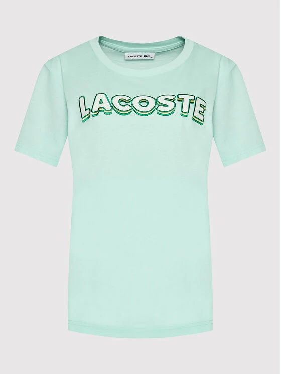 Η καλύτερη συμφωνία 🔥 Lacoste Γυναίκες T-shirts T-Shirt TF0202 Πράσινο Regular Fit ⭐ - Image 5