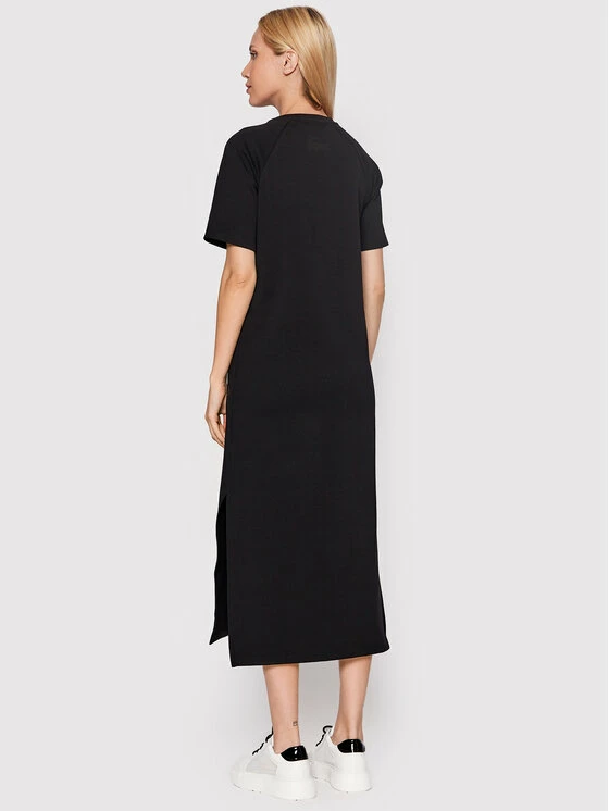 Αγορά ✨ Lacoste Γυναίκες Καθημερινά Φορέματα Φόρεμα καθημερινό EF0206 Μαύρο Regular Fit 🧨 - Image 3