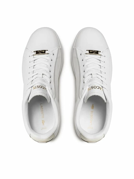 Flash Sale 🛒 Lacoste Γυναίκες Κοντά Αθλητικά Αθλητικά Carnaby Evo 0722 1 Sfa 743SFA0016216 Λευκό 🔔 - Image 5