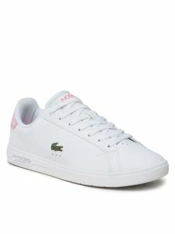 Εκπτωση ⭐ Lacoste Γυναίκες Κοντά Αθλητικά Αθλητικά Graduate Pro 222 1 Sfa 744SFA00121Y9 Λευκό ❤️