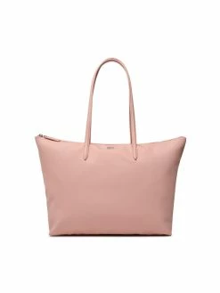 Flash Sale 💯 Lacoste Γυναίκες Τσάντες Shoppers Τσάντα L Shopping Bag NF1888PO Ροζ 🥰