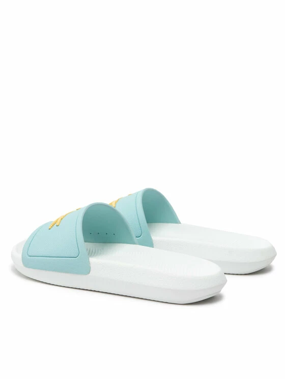 Η καλύτερη συμφωνία 👏 Lacoste Γυναίκες Παντόφλες CrocoSlide 0922 3 CFA 7-43CFA00419A4 Μπλε 🥰 - Image 3