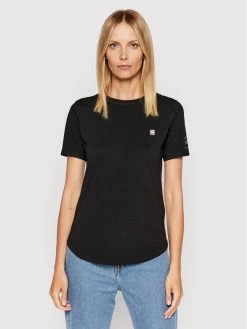 Κουπόνι 😀 G-Star Raw Γυναίκες T-shirts T-Shirt Mysid Optic D21241-C506-6484 Μαύρο Slim Fit 🌟
