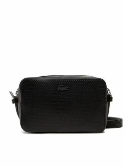 Ολοκαίνουργιο 🎁 Lacoste Γυναίκες Τσάντες Χιαστί Τσάντα Crossover Bag NF3879KL Μαύρο 🥰