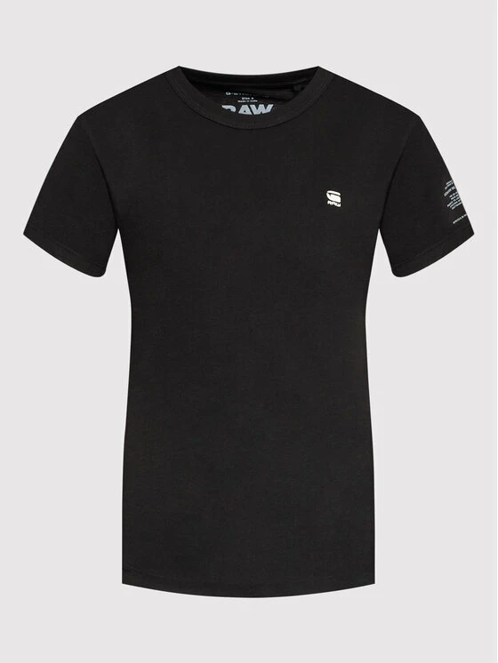 Κουπόνι 😀 G-Star Raw Γυναίκες T-shirts T-Shirt Mysid Optic D21241-C506-6484 Μαύρο Slim Fit 🌟 - Image 5