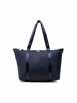 Αγορά 😀 Lacoste Γυναίκες Τσάντες με Χερούλι Τσάντα NF3618YA Σκούρο μπλε 🧨