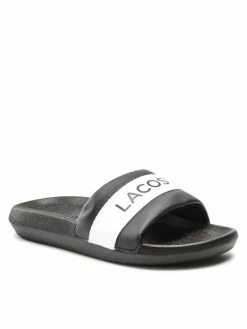 Τοπ 10 🔥 Lacoste Γυναίκες Παντόφλες Croco Slide 0721 1 Cfa 7-41CFA0011312 Μαύρο 😍