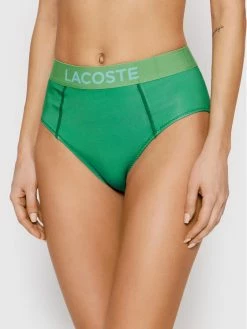 Κουπόνι 🧨 Lacoste Γυναίκες Μπικίνι κάτω μέρος MF3390 Πράσινο 👏