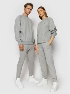 Καλύτερες κριτικές για ❤️ Lacoste Μπλούζες Χωρίς Φερμουάρ Μπλούζα Unisex SH9174 Γκρι Loose Fit 👏