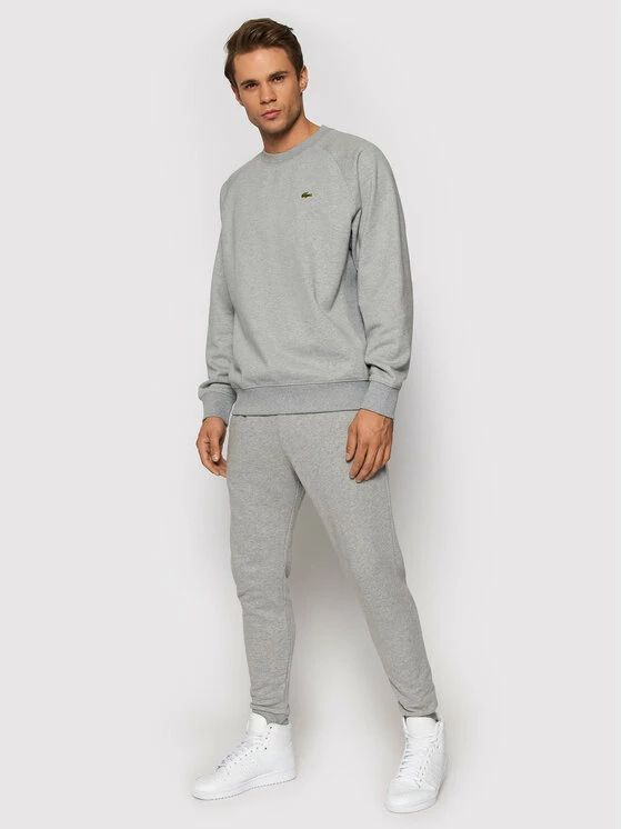 Καλύτερες κριτικές για ❤️ Lacoste Μπλούζες Χωρίς Φερμουάρ Μπλούζα Unisex SH9174 Γκρι Loose Fit 👏 - Image 3