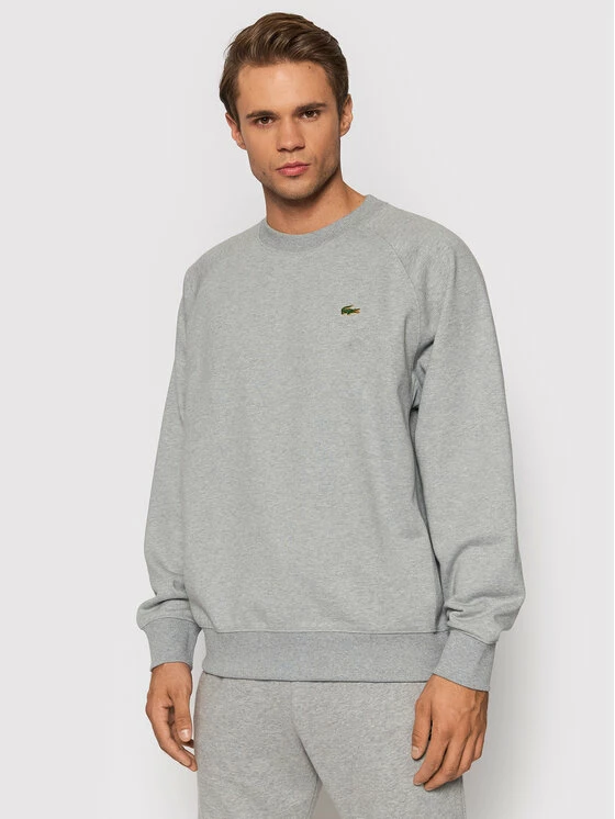 Καλύτερες κριτικές για ❤️ Lacoste Μπλούζες Χωρίς Φερμουάρ Μπλούζα Unisex SH9174 Γκρι Loose Fit 👏 - Image 4