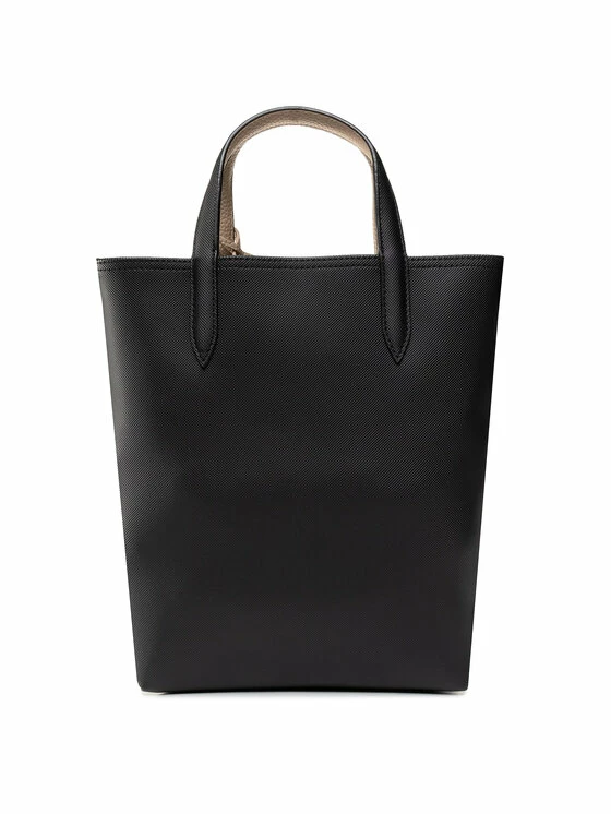 Best Pirce ✨ Lacoste Γυναίκες Τσάντες με Χερούλι Τσάντα Vertical Shopping Bag NF2991AA Μαύρο 🥰 - Image 4