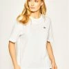 Συμφωνίες 🔔 Lacoste Γυναίκες T-shirts T-Shirt TF5441 Λευκό Boy Fit 👍