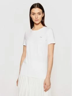 Καλύτερες κριτικές για 🌟 Lacoste Γυναίκες T-shirts T-Shirt TF0998 Λευκό Regular Fit ✨