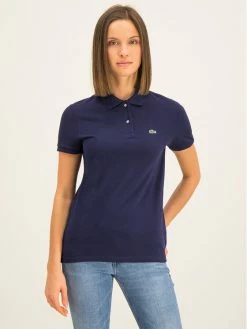 Καλύτερη πώληση 🤩 Lacoste Γυναίκες Μπλούζες Polo Polo PF7839 Σκούρο μπλε Classic Fit 🛒