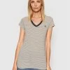 Κουπόνι 😀 G-Star Raw Γυναίκες T-shirts T-Shirt Eyben Stripe D21314-C483-D166 Έγχρωμο Slim Fit ✔️