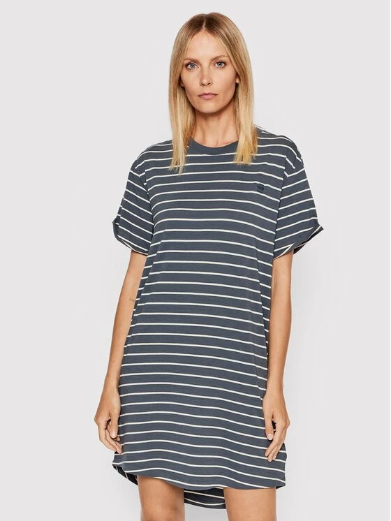 Το φθηνότερο 🧨 G-Star Raw Γυναίκες Καθημερινά Φορέματα Φόρεμα καθημερινό Lash Fem D21383-C483-D166 Σκούρο μπλε Loose Fit 😉