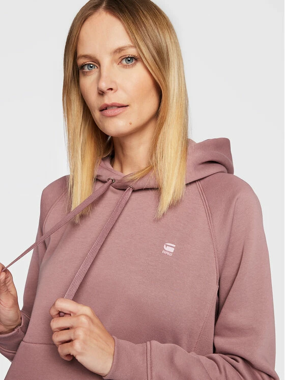 Νέος 🎉 G-Star Raw Γυναίκες Μπλούζες Μπλούζα Premium Core 2.0 D21255-C235-D310 Μωβ Regular Fit 🔥 - Image 4