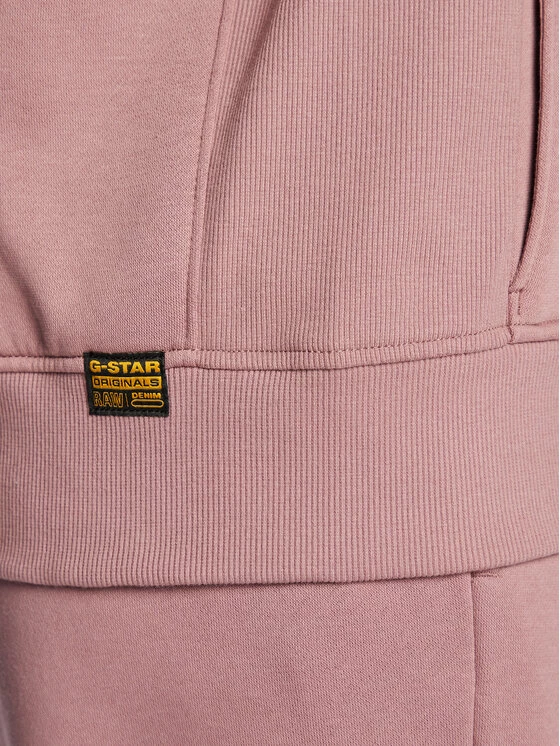 Νέος 🎉 G-Star Raw Γυναίκες Μπλούζες Μπλούζα Premium Core 2.0 D21255-C235-D310 Μωβ Regular Fit 🔥 - Image 5