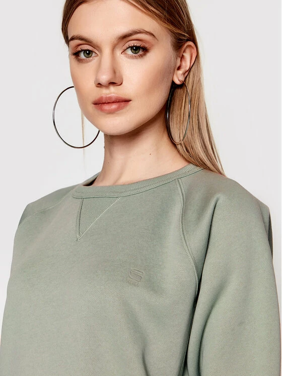 Προϋπολογισμός 🎉 G-Star Raw Γυναίκες Μπλούζες Μπλούζα Pacior D21253-C235-C959 Πράσινο Regular Fit 🔥 - Image 4