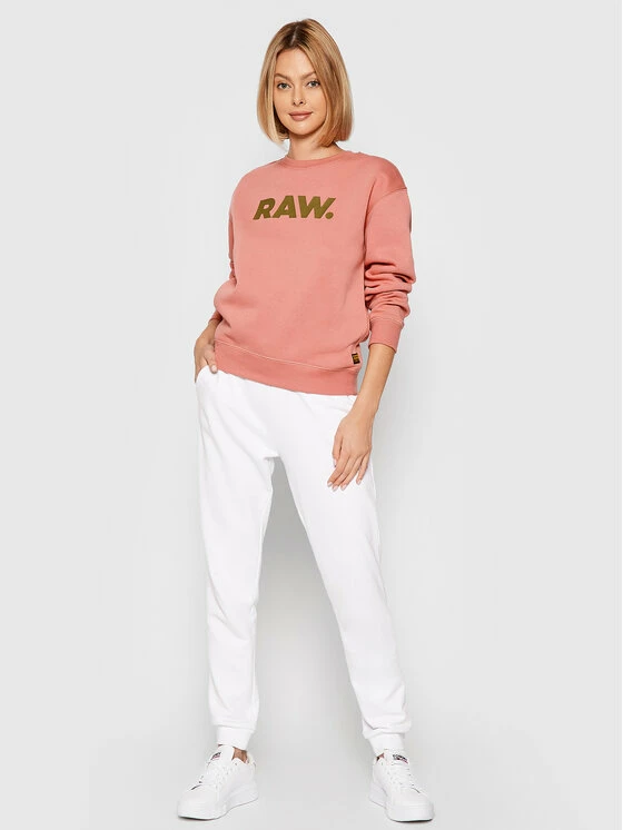 Πολύ καλή προσφορά 🎉 G-Star Raw Γυναίκες Μπλούζες Μπλούζα Premium Core D20759-C235-3479 Ροζ Regular Fit ✨ - Image 2